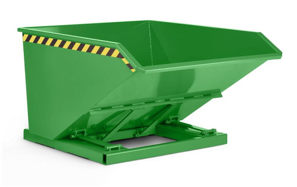 RR Industrietechnik Muldenkipper, RTK-50, RAL 6018 gelbgrün, 0,5 cbm, 120100315