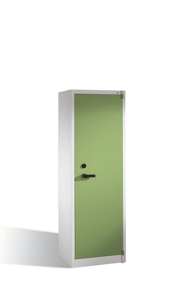 C+P brandwerende kast Certos, H1950xB650xD500mm, kleur: verkeerswit, dagschoot, 5 FH, 1161-000 S10044