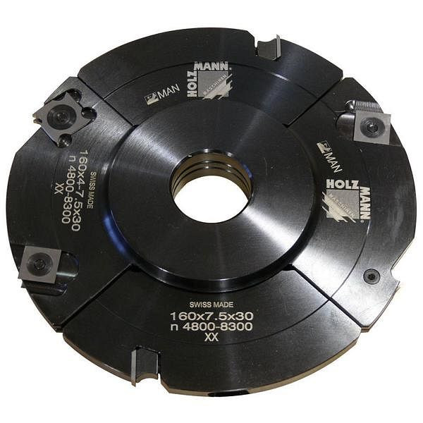 Holzmann afstelgroefmachine met tussenringen, verstelbereik: 4-15 mm, VN160(4-15)