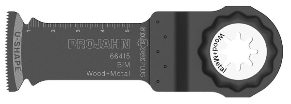 Projahn invalzaagblad voor hout & metaal, BIM, Starlock Plus, 32mm x 60mm, 66415