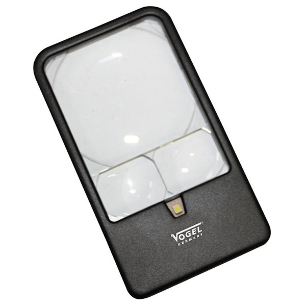 Vogel Germany LED verlichte loep, 3x / 5x / 7x, 601230