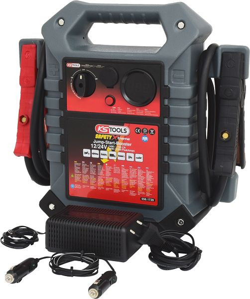 KS Tools 12V + 24V Accubooster Mobiele Jumpstarter 1400A 550.1720