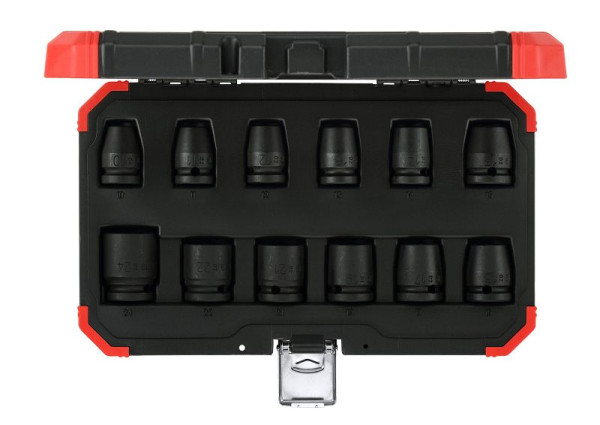 GEDORE slagmoersleuteldopset rood 1/2" 12-delig, 3300574