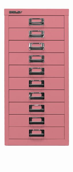 Bisley MultiDrawer™, 29-serie, DIN A4, 10 laden, roze, L2910601