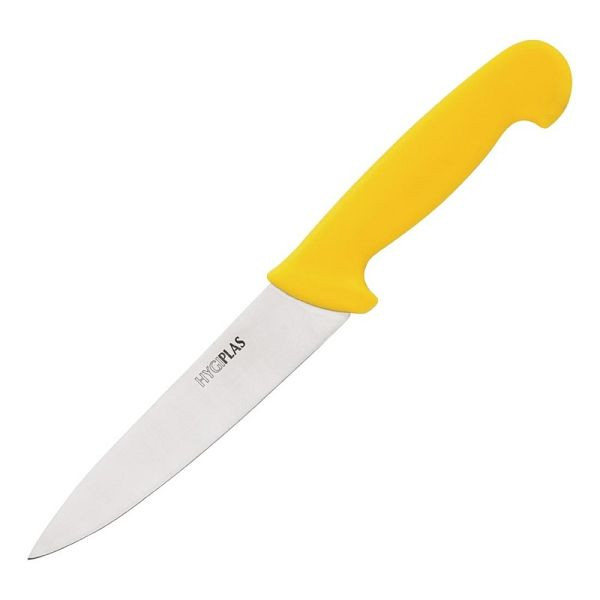 Hygiplas koksmes 15cm geel, C815
