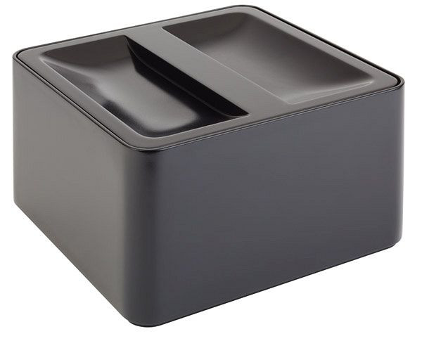 APS ijsbox, 27 x 27 cm, hoogte: 15 cm, bak + deksel van SAN, binneninzet van polypropyleen, 93220