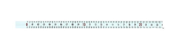 hedue Selbstklebendes Maßband, von links nach rechts, Bandlänge: 50 m, X198