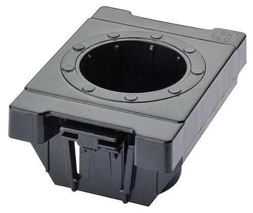Bedrunka + Hirth CNC kunststof inzetstuk Cyl / VDI 40, BxD 74 x 103 mm, 56.02.40