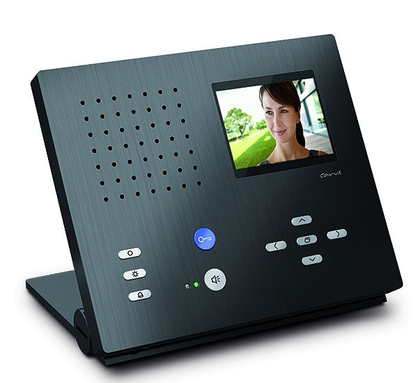 TCS video binnenstation voor handsfree serie Carus ADAPTO tafelapparaat, zwart, CAI2110-0156