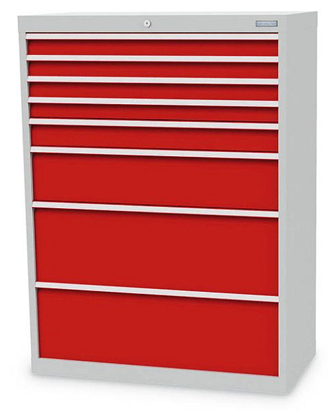 Bedrunka + Hirth ladekast mm, R 36-16, 8 laden, 980 x 500 x 1319 mm, draagvermogen in kg: 75, 913.41012-75