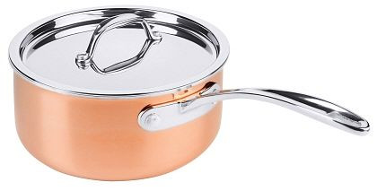 Contacto steelpan 16 cm koper van meerlaags materiaal, 8776/160
