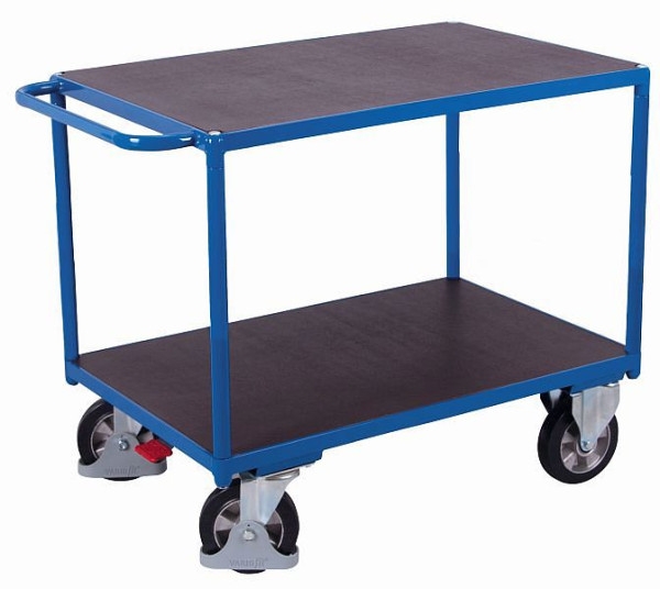 VARIOfit tafelwagen voor zwaar gebruik met 2 laadvlakken, buitenafmetingen: 1.790 x 800 x 925 mm (BxDxH), sw-800.511