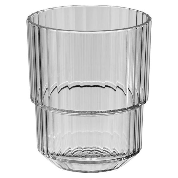APS drinkbeker -LINEA-, Ø 6,5 cm, hoogte: 8 cm, Tritan, 150 ml, kleur: Frans grijs, verpakking van 48 stuks, 10565