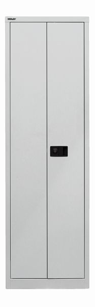 Bisley universele draaideurkast, 4 planken, 5 OH, lichtgrijs, E782A04B645645