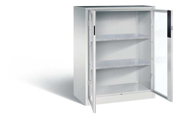 C+P gereedschapskast Acurado, H1200xB930xD500mm, kleur: lichtgrijs, verzonken handgreep, 8521-0552 S10019