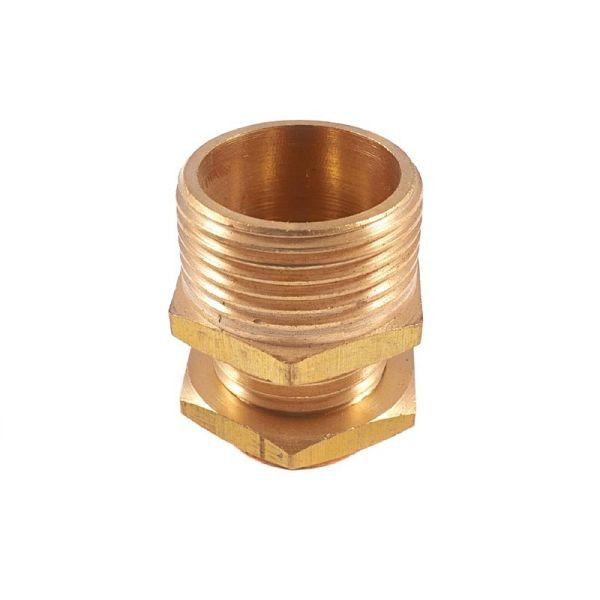 Buffalo dubbele connector met moer, AC282