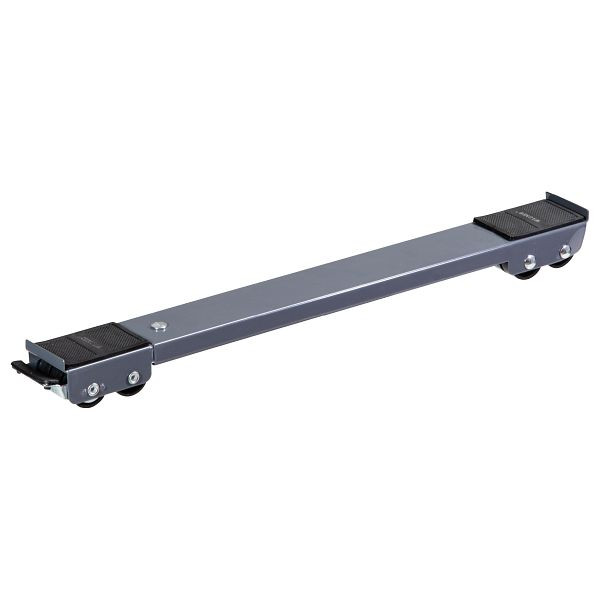 WAGNER Transporthilfe MM1199 440-700mm, Stahl, anthrazit, 12 harte Räder, Feststellbremse, Tragkraft 500kg, verstellbar, VE: 2 Stück, 20119901