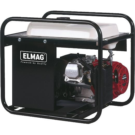 ELMAG stroomgenerator SEBS 3310W/11-AVR, met HONDA motor GX200 (semi-geluiddicht), 53133
