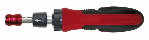 GEDORE rode ratelschroevendraaier 1/4" met telescoopblad, 3301341