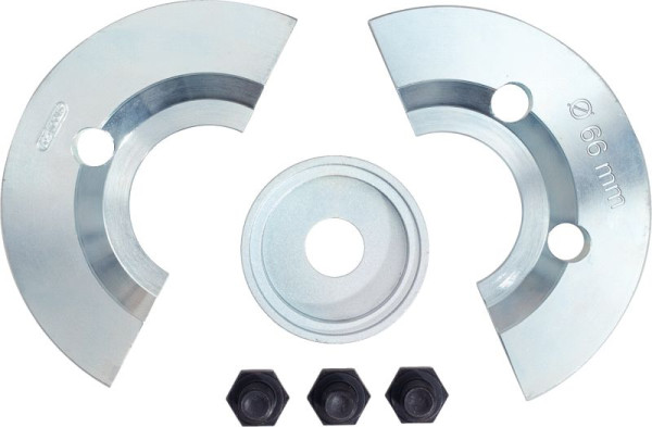 KS Tools halve schaal verlengset 6 stuks voor diameter 66 mm, 150.2142