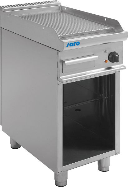 Saro elektrische bakplaat met open onderstel model E7/KTE1BAR, 423-1240