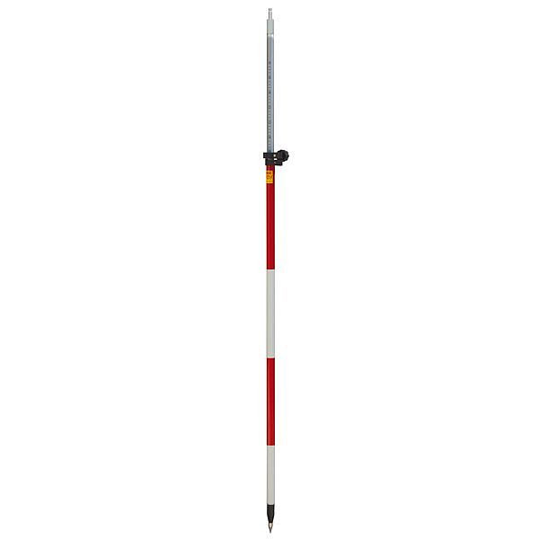 proNIVO prismastok met schroefklem, 1,40 - 2,50 m, Leica spigot, 206-SP25TL-L