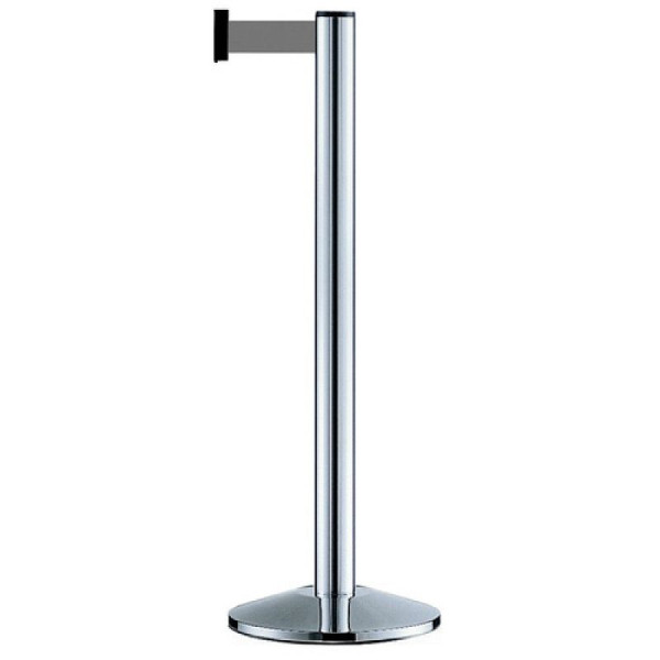 Stein HGS HGS personengeleidingssysteem -Beltrac Extend-, verrijdbaar, wit (RAL 9016), kunststof (zwart), zwart, met magnetisch bandeindstuk, 11250-w-k204