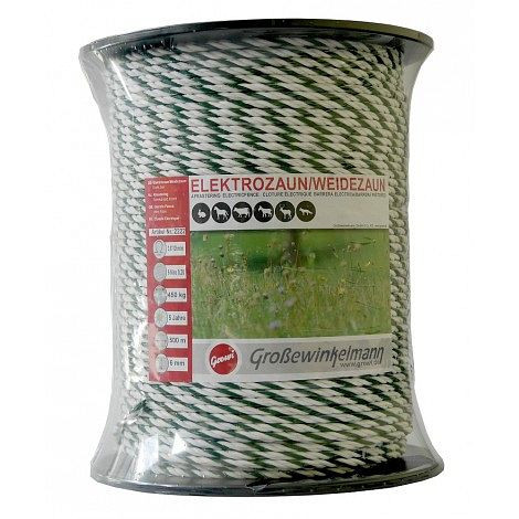 Growi CraftLine touw 500 m rol, 6 mm, 6 RVS geleiders, 10022220