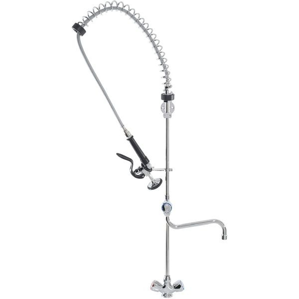 Stalgast serviesdouche met mengkraan, ééngatsmontage, met kraan, twee mengkranen, SM2105130
