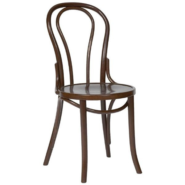 Fameg Bentwood Bistro Stoelen Walnoot Kleur (2 stuks), CF139