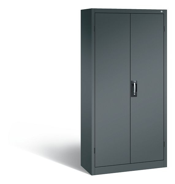 C+P Büro-Drehtürenschrank Acurado, H1950xB930xT400 mm, Anthrazit, 9260-05 S10066