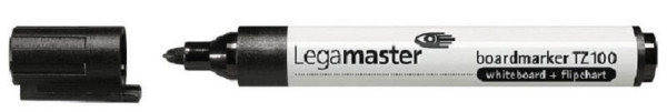 Legamaster TZ100 boardmarker zwart, VE: 10 stuks, 7-110501