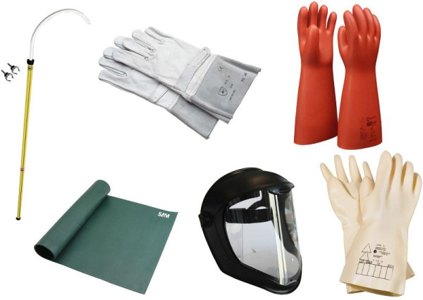 SAM KIT van 6 tools voor individuele en collectieve bescherming tegen gevaren, CP-6EPI