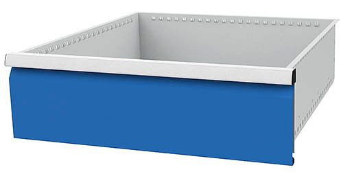 Bedrunka + Hirth lade, incl. Rails, R 24-24, paneelhoogte 200 mm, draagvermogen 100 kg, afmetingen in mm (BxDxH): 600 x 600 x 200, 60.70.200V10