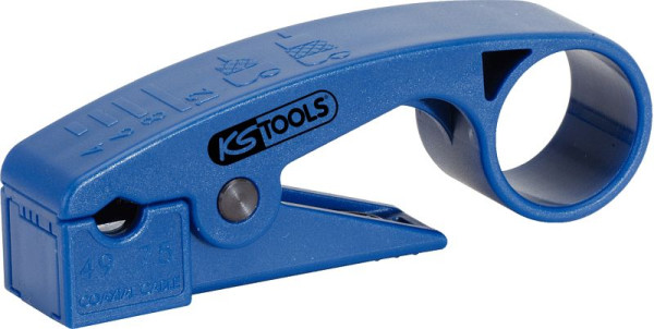KS Tools striptang coaxkabel, 7, 5mm, 115.1243