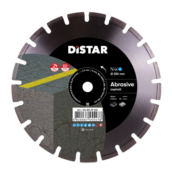 Distar diamantdoorslijpschijf 1A1RSS 350 Bestseller Schuurmiddel, 12485129024