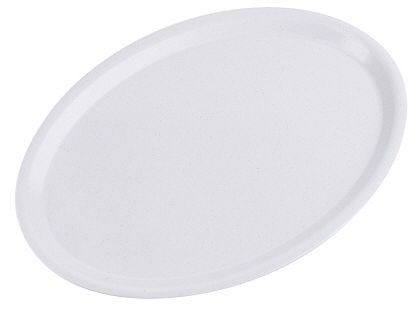 Contacto dienblad, ovaal 29 cm, lichtgrijs, 5351/002