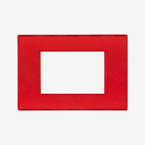 HKW framekap LIGHT, jelly rood, N4803RJ
