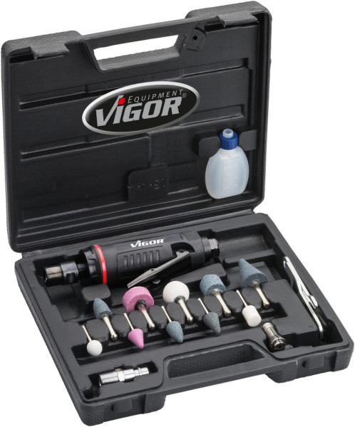 VIGOR rechte slijper set, mini, V6906