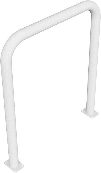 Schak-stootbescherming Ø 76 x 2,6 mm zonder dwarsbalk voor plugbevestiging, totale breedte: 1000 mm, totale hoogte: 1150 mm, thermisch verzinkt, 477_09P