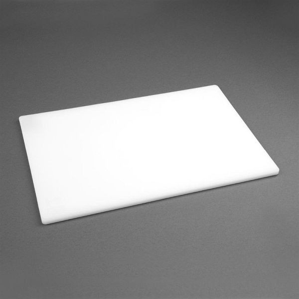 Hygiplas antibacteriële LDPE snijplank wit 450x300x10mm, HC860