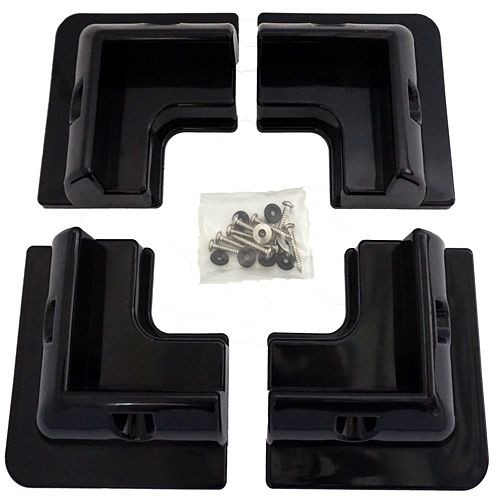 Phaesun hoekprofiel Smart Mount, volledige versie, zwart, 391543