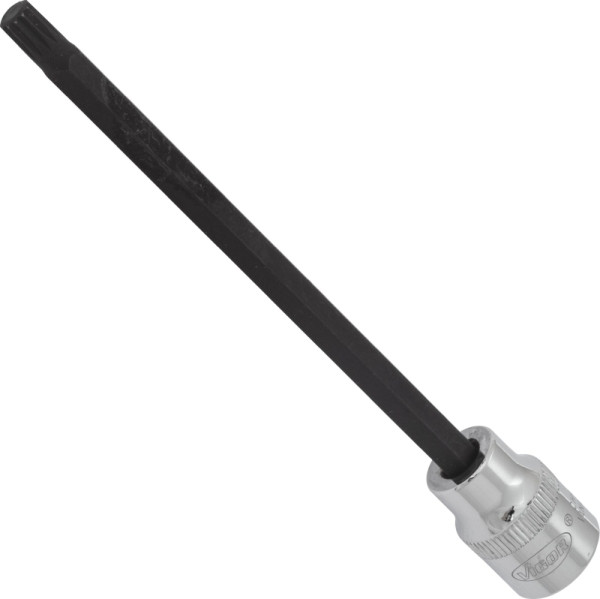 VIGOR-schroevendraaierbit, hol vierkant 10 mm (3/8 inch), inwendig meertands profiel XZN, M6, lengte: 133 mm, voor handbediening, V6122