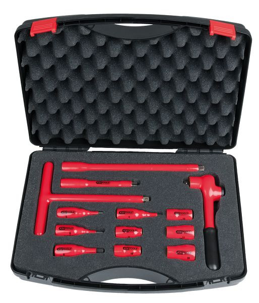 KS Tools 3/8" dopsleutelset met geïsoleerd gereedschap, 13-delig, 117.1888