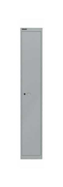 Bisley kledingkast office, 1 compartiment, 1 compartiment, zilver, CLK121355