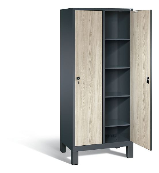 C+P washok Evolo, H1850xW810xD500mm, kleur: antracietgrijs / Sen ash decor, 48010-22B S10024