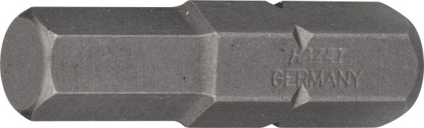 Hazet bit, massief zeskant 8 (5/16 inch), binnenzeskant profiel, 7 mm, 2206-7