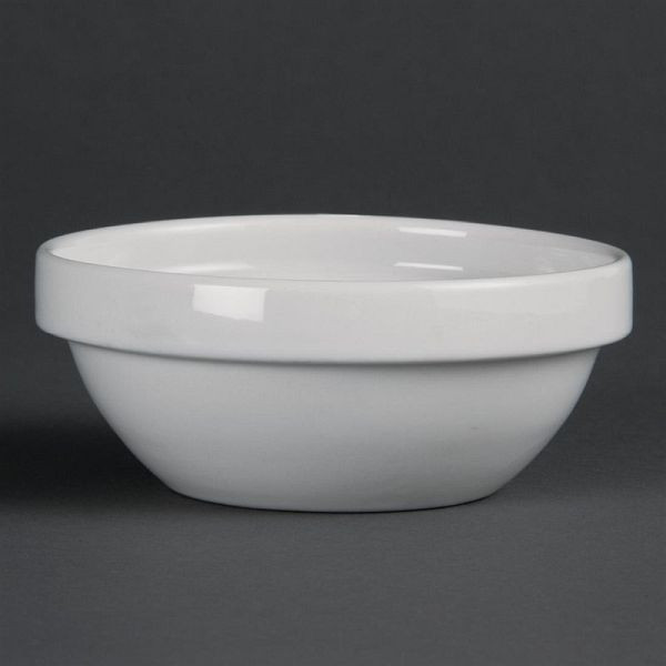 Olympia Whiteware stapelbare schalen 11cm, VE: 12 stuks, CE531
