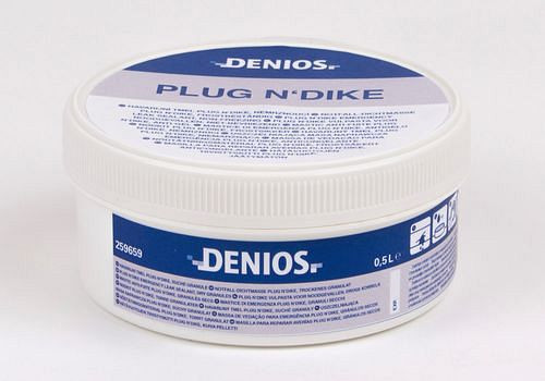 DENIOS wegwerpafdichtingskit voor lekken, VE: 8 L, 259-659