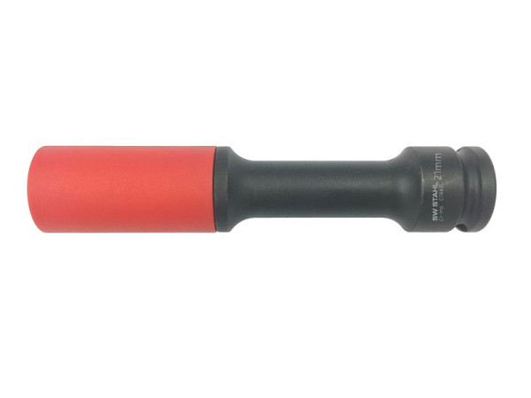 SW-Stahl wielmoer inzetstuk, 1/2", 21 mm, lang, 07883L
